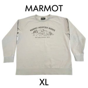Marmot, XL, Gray, Sweatshirt
